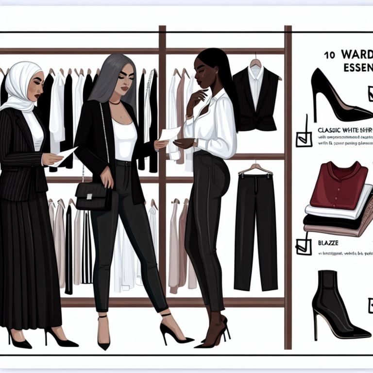 10 Wardrobe Essentials Every Woman Needs to Boost Confidence