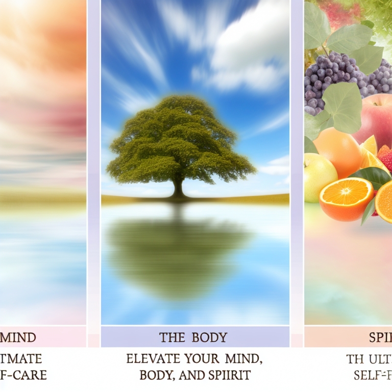 The Ultimate Guide to Self-Care: Elevate Your Mind, Body, and Spirit