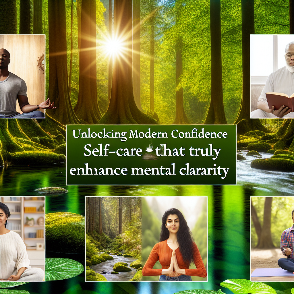 Unlocking Modern Confidence: Self-Care Routines That Truly Enhance Mental Clarity